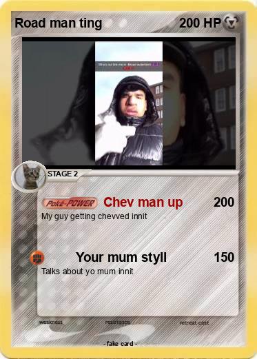 Pokemon Road man ting
