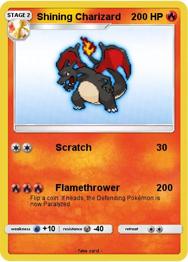 Pokemon Shining Charizard