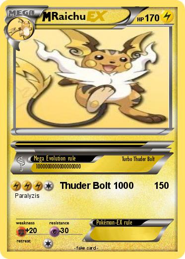 Pokemon Raichu