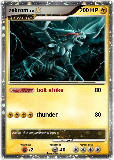 Pokemon zekrom