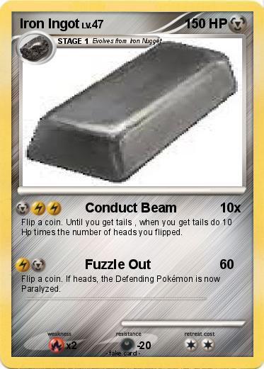 Pokemon Iron Ingot
