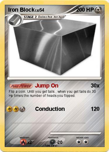 Pokemon Iron Block