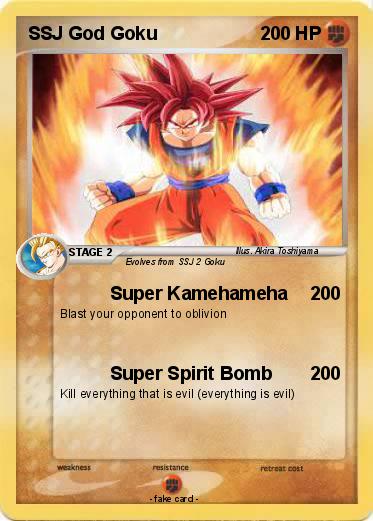 Pokemon SSJ God Goku