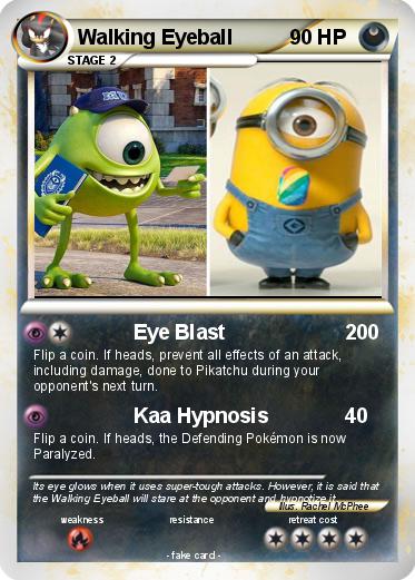 Pokemon Walking Eyeball