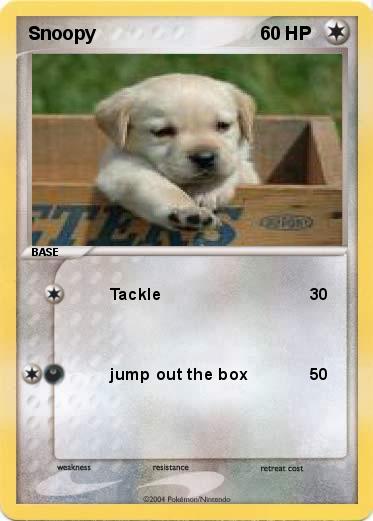 Pokemon Snoopy