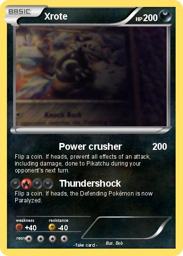 Pokemon Xrote