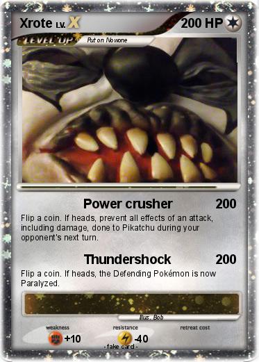 Pokemon Xrote