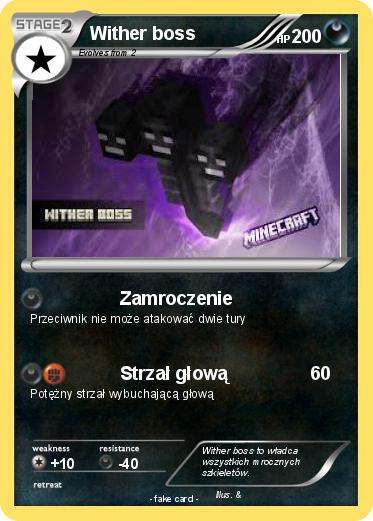 Pokemon Wither boss