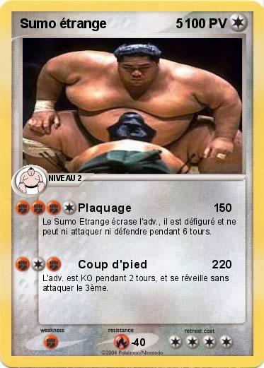 Pokemon Sumo étrange                   5