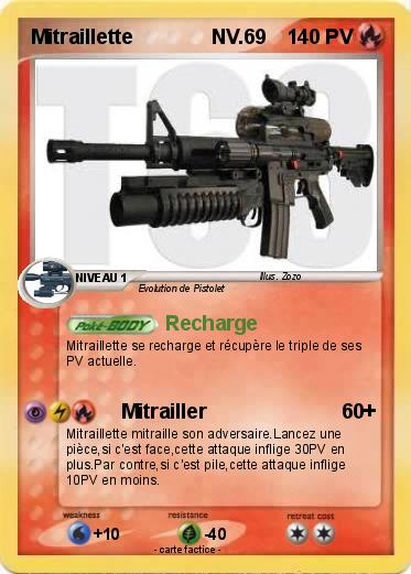 Pokemon Mitraillette              NV.69