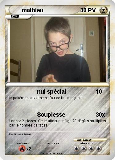 Pokemon mathieu