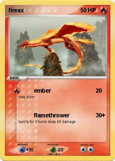 Pokemon fireax