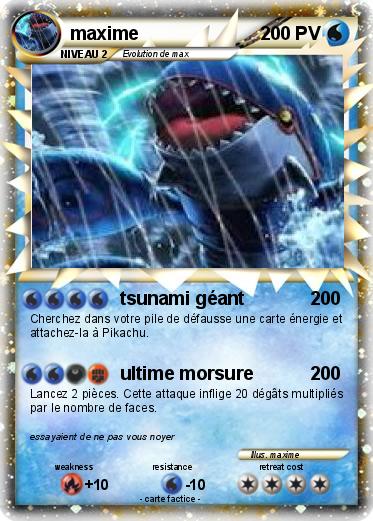 Pokemon maxime