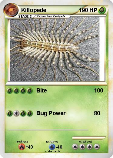 Pokemon Killopede
