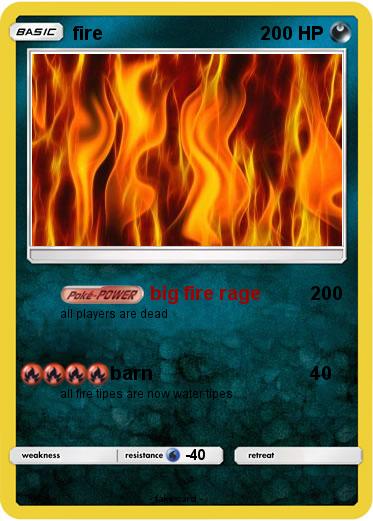 Pokemon fire