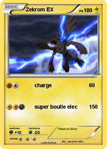 Pokemon Zekrom EX