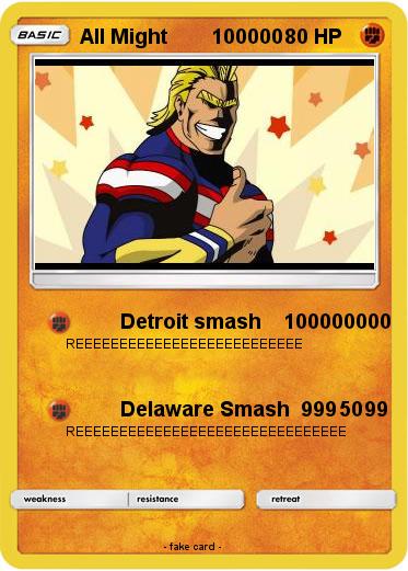Pokemon All Might        100000