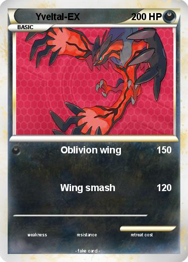 Pokemon Yveltal-EX