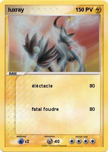Pokemon luxray