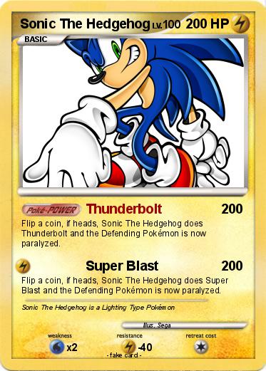 Pokemon Sonic The Hedgehog