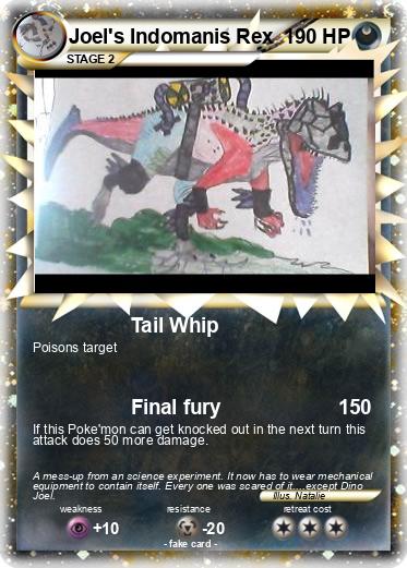 Pokemon Joel's Indomanis Rex