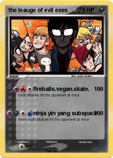 Pokemon the leauge of evil exes