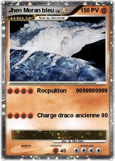 Pokemon Jhen Moran bleu
