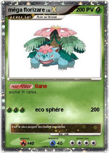 Pokemon méga florizare