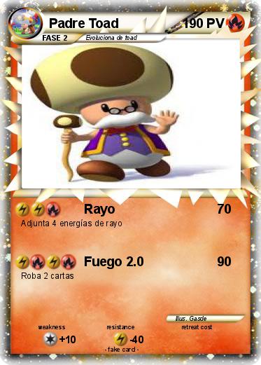 Pokemon Padre Toad