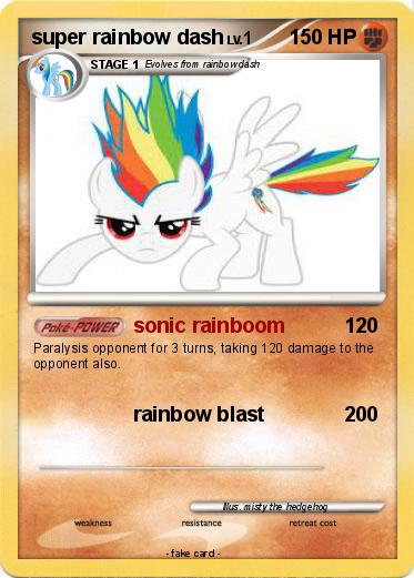 Pokemon super rainbow dash