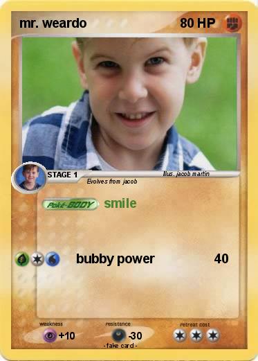 Pokemon mr. weardo