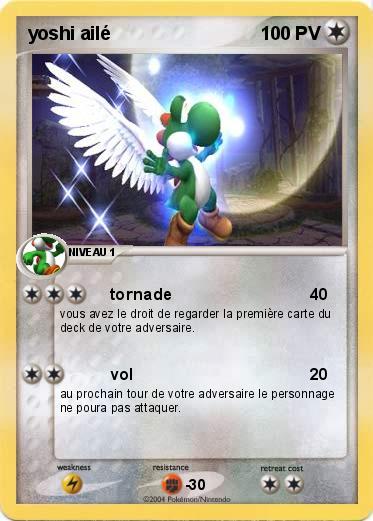 Pokemon yoshi ailé