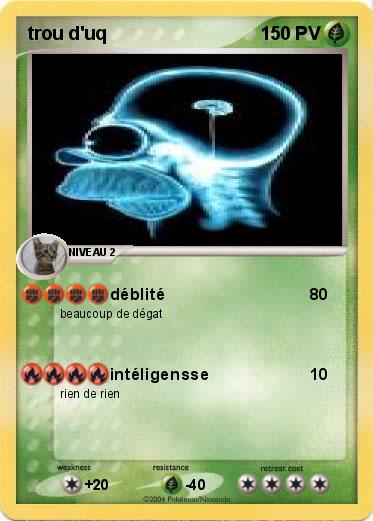 Pokemon trou d'uq 