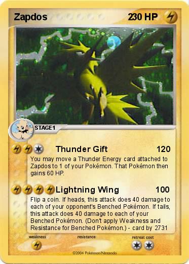 Pokemon Zapdos                               2