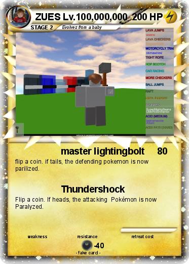 Pokemon ZUES Lv.100,000,000