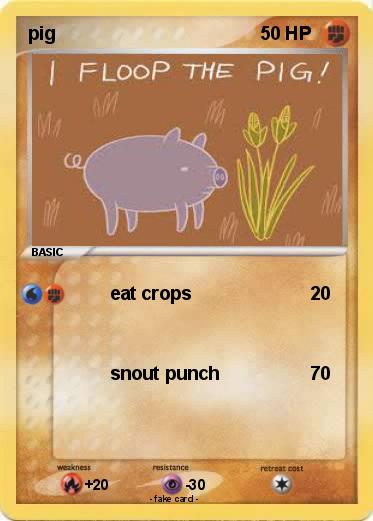 Pokemon pig