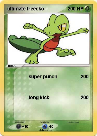 Pokemon ultimate treecko