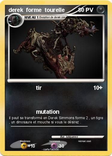 Pokemon derek  forme  tourelle