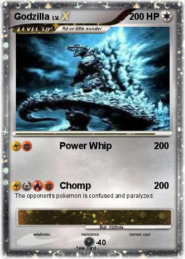 Pokemon Godzilla