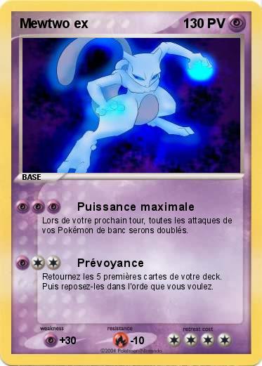 Pokemon Mewtwo ex