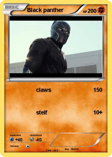 Pokemon Black panther