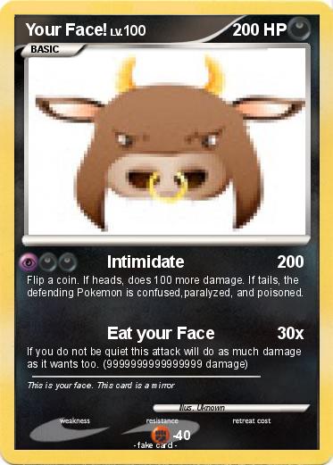 Pokemon Your Face!
