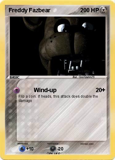Pokemon Freddy Fazbear