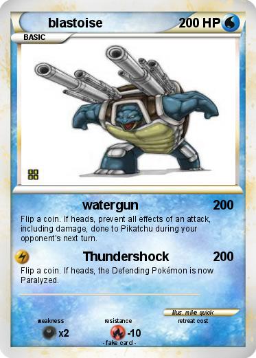 Pokemon blastoise