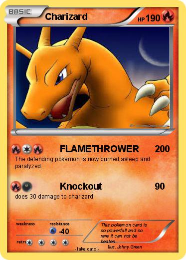 Pokemon Charizard