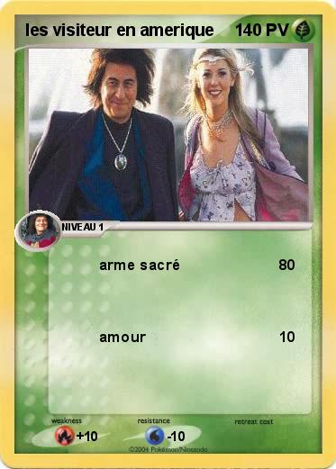 Pokemon les visiteur en amerique