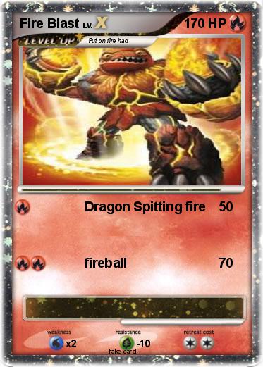 Pokemon Fire Blast