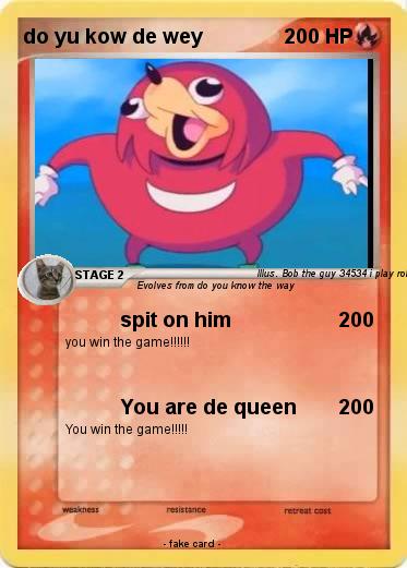 Pokemon do yu kow de wey