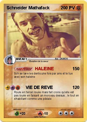 Pokemon Schneider Mathafack