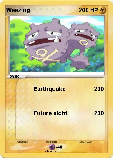 Pokemon Weezing
